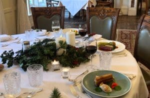 Christmas party dinner Bristol