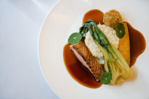 dining menu at Berwick Lodge