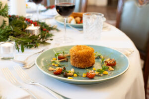 dining at Berwick Lodge