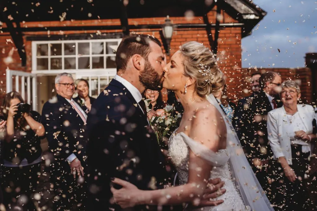 wedding kiss