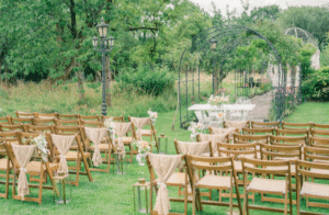 outdoor ceremony
