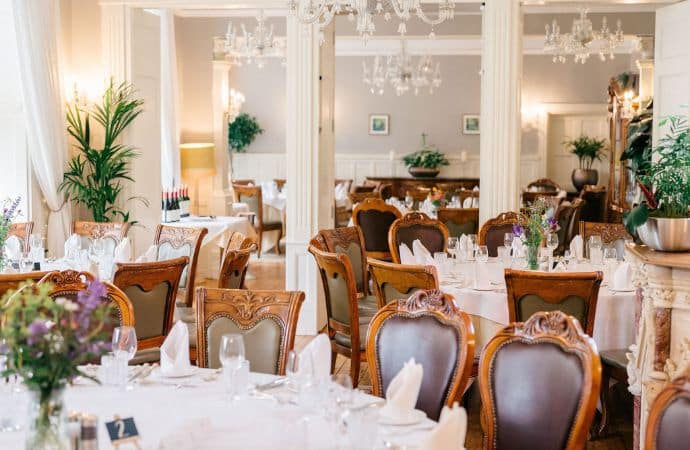 tylishly designed dining room at Hattusa Restaurant, Berwick Lodge in Bristol, perfect for Mother’s Day Bristol dining.