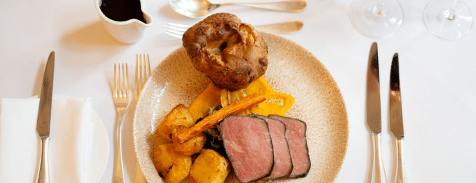 Easter lunch image from Berwck Lodge